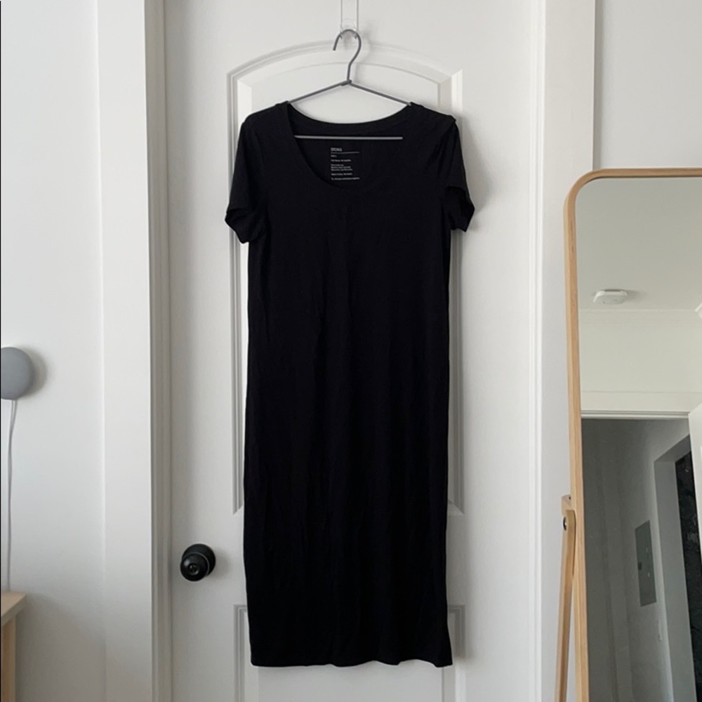 Storq T-shirt Dress in Black